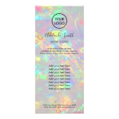 虹色オフェイクパックカード ラックカード (正面)