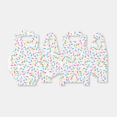 虹色カラフルまきパターン フェイバーボックス (折り畳みなし)