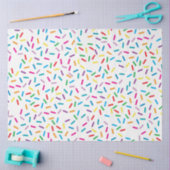 虹色カラフルまきパターン 薄葉紙 (クラフト)