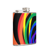 虹色カラフル三日月型フラスコ フラスク (右)