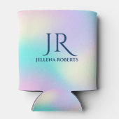 虹色カラフル背景2 缶クーラー (裏面)