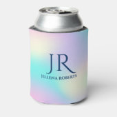 虹色カラフル背景2 缶クーラー (缶裏面)