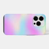 虹色カラフル背景 iPhoneケース (裏面横)