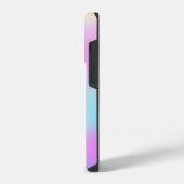 虹色カラフル背景 iPhoneケース (左側面)