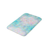 虹色ガラス幾何学模様 バスマット (アングル)