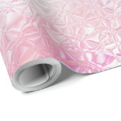 虹色ガラス2バラ-金ゴールドと青グラデーション ラッピングペーパー (ロールコーナー)