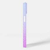 虹色ガーリーピンクきらめくパーソナライズされた名 Case-Mate iPhoneケース (裏面 / 右)