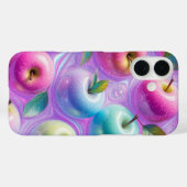 虹色キャンディーアップルアート Case-Mate iPhoneケース (裏面 (横))