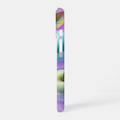 虹色キャンディーアップルアート iPhone 16ケース (左側面)