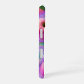 虹色キャンディーアップルアート iPhone 16ケース (右側面)