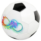 虹色クラゲのインフィニティ サッカーボール (3/4)