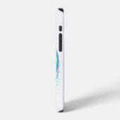 虹色クラゲのインフィニティ iPhoneケース (左側面)