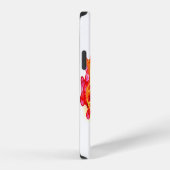 虹色クラゲのインフィニティ iPhoneケース (右側面)