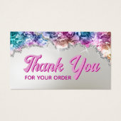 虹色クリスタル割引カード (正面)