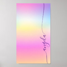 虹色グラデーショングラーム名の壁紙