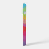 虹色グラデーション iPhone 15ケース (左側面)