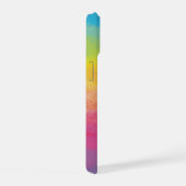 虹色グラデーション iPhone 15ケース (右側面)