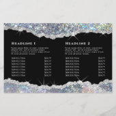 虹色グリッター2折パンフレット (裏面)