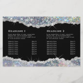 虹色グリッター2折パンフレット (裏面)