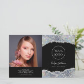 虹色グリッター2折パンフレット (スタンド正面)