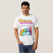 虹色ケーキ ゲイ プライド LGBTQ+ Tシャツ (正面フル)
