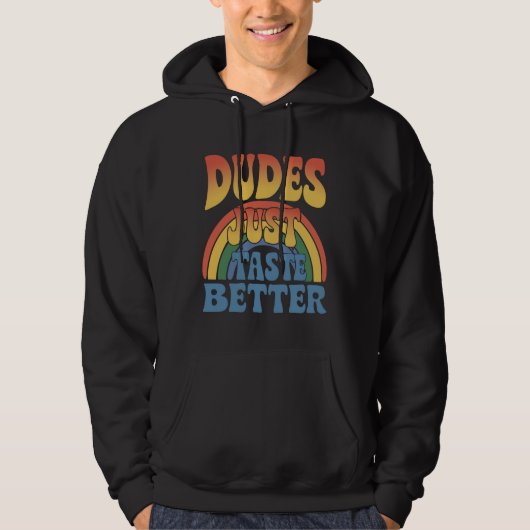 虹色ゲイ・プライド ビンテージTシャツ パーカ (正面)