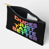 虹色ゲイ プライド LGBTQ レインボー アクセサリーポーチ (見開き)