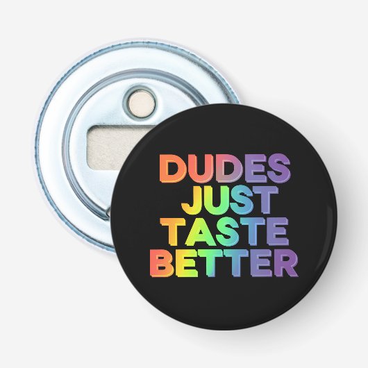 虹色ゲイ プライド LGBTQ レインボーTシャツ 栓抜き (正面)