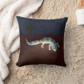 虹色ゲッコ クッション (ブランケット)