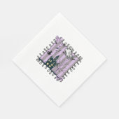 虹色コケットハロウィーン スタンダードランチョンナプキン (角)