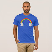 虹色コーヒーデート Tシャツ (正面フル)