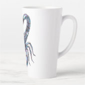 虹色サイバー・スコーピオン・メカニカルアート カフェラテマグ (右)