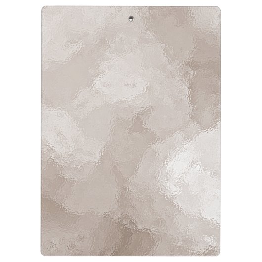 虹色テクスチャードモダンスクリプトメイクアップモノグラム クリップボード (裏面)