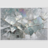 虹色ドラゴンスケールガラスのデコページ紙 薄葉紙 (正面)