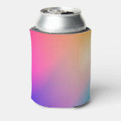 虹色ネオンホットピンク写真虹クール 缶クーラー (缶裏面)