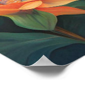 虹色バタフライガーデン ポスター (角)