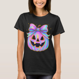 "虹色パンプキンTシャツ Tシャツ