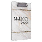 虹色ピンク大理石 クリップボード (右)