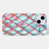 虹色フェイクの母+の+真珠ケース – メイト Case-Mate iPhoneケース (裏面 (横))