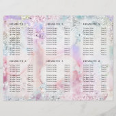 虹色フェイクグリッターパンフレット (裏面)