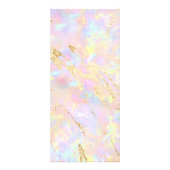 虹色フェイクピンクのオパール製ラックカード ラックカード (裏面)