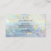 虹色フェイク玉石 名刺 (裏面)