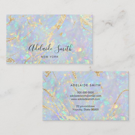 虹色フェイク玉組織 名刺 (正面/裏面)