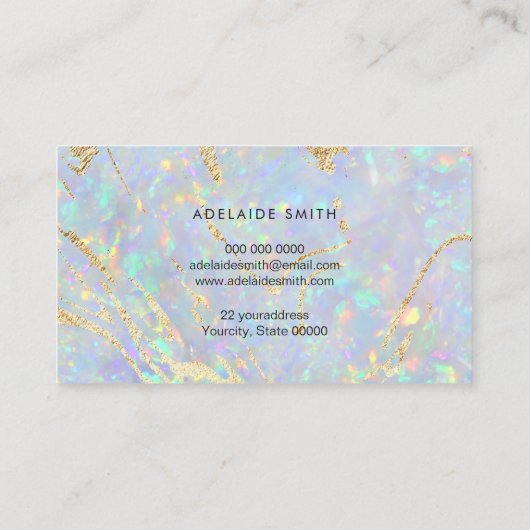 虹色フェイク玉組織 名刺 (裏面)