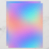 虹色フェイク箔スクラップブック紙5号 (正面/裏面)