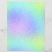 虹色フェイク箔スクラップブック紙No. 10 (裏面)