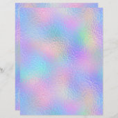 虹色フェイク箔スクラップブック紙No. 100 (正面/裏面)