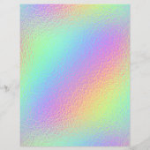 虹色フェイク箔スクラップブック紙No. 13 (裏面)