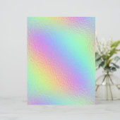 虹色フェイク箔スクラップブック紙No. 13 (スタンド正面)