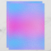 虹色フェイク箔スクラップブック紙No. 18 (正面/裏面)